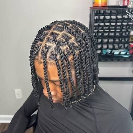 Image for Men Invisible Locs Extension Included