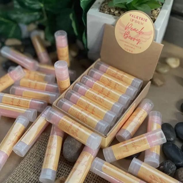 Valkyrie lip balm PeachBerry Baume à Lèvres 15ml
